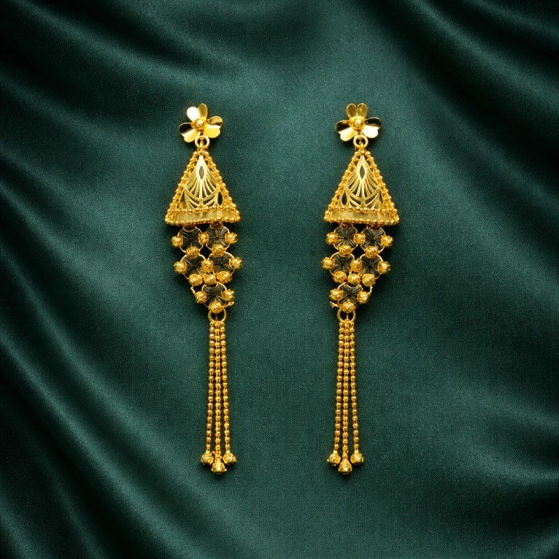 Geometric Dangle Earrings